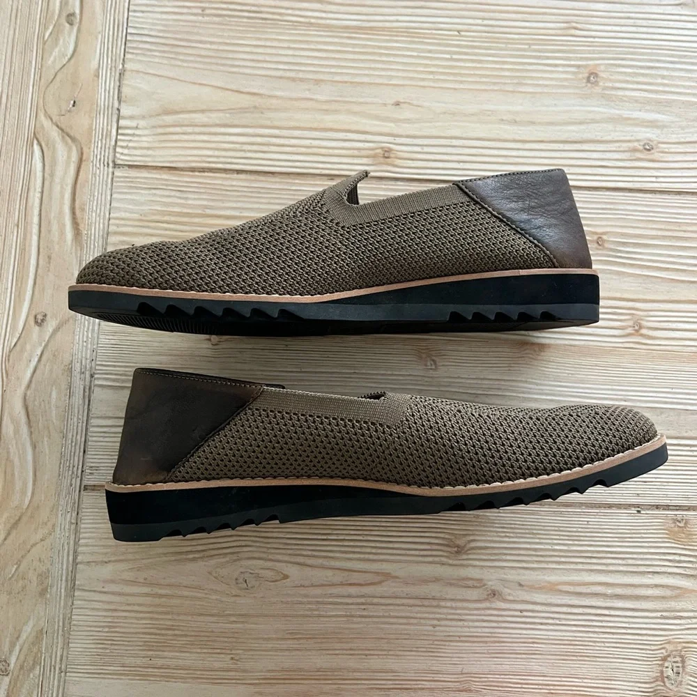 Eileen Fisher women’s Olive Mesh Loafers